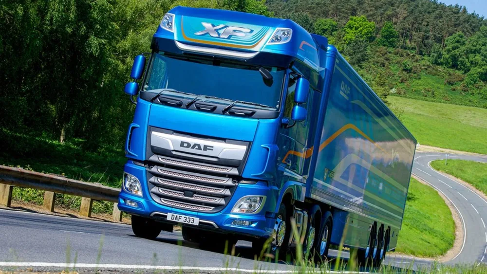 Зовнішній вигляд тягача DAF