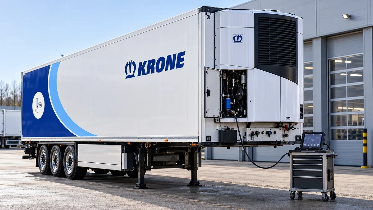 Рефрижератор Krone: на що дивитись по холодильній установці