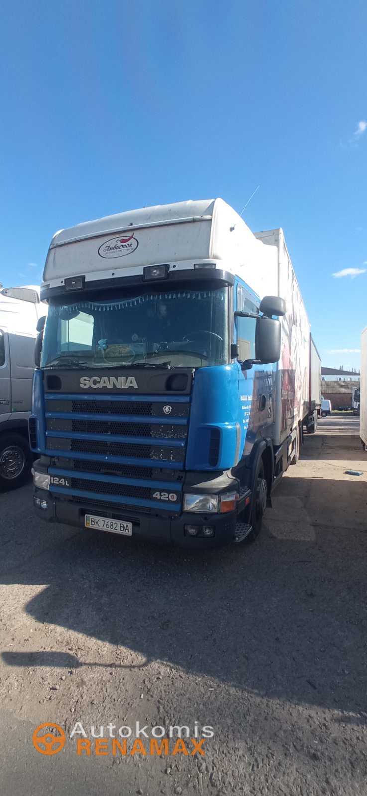 Тентований Scania 420
