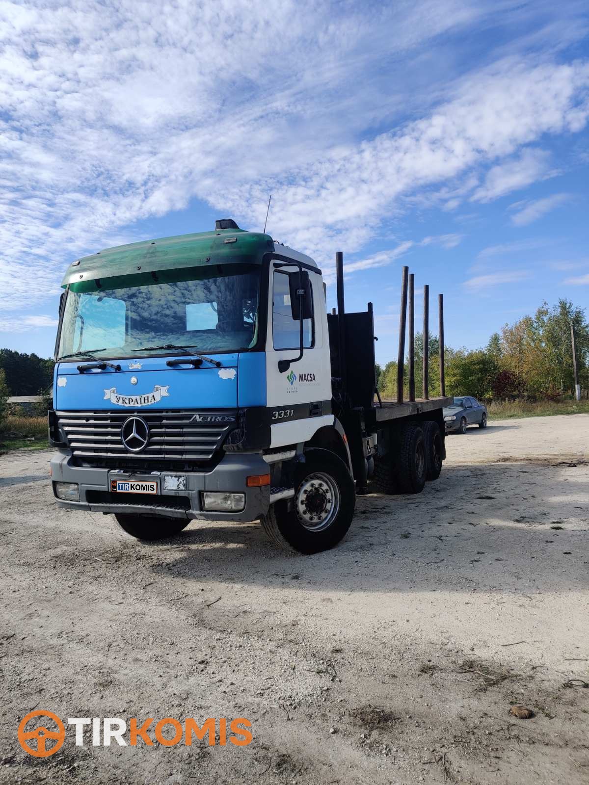Лісовоз Маніпулятор Mercedes-Benz Actros 3335