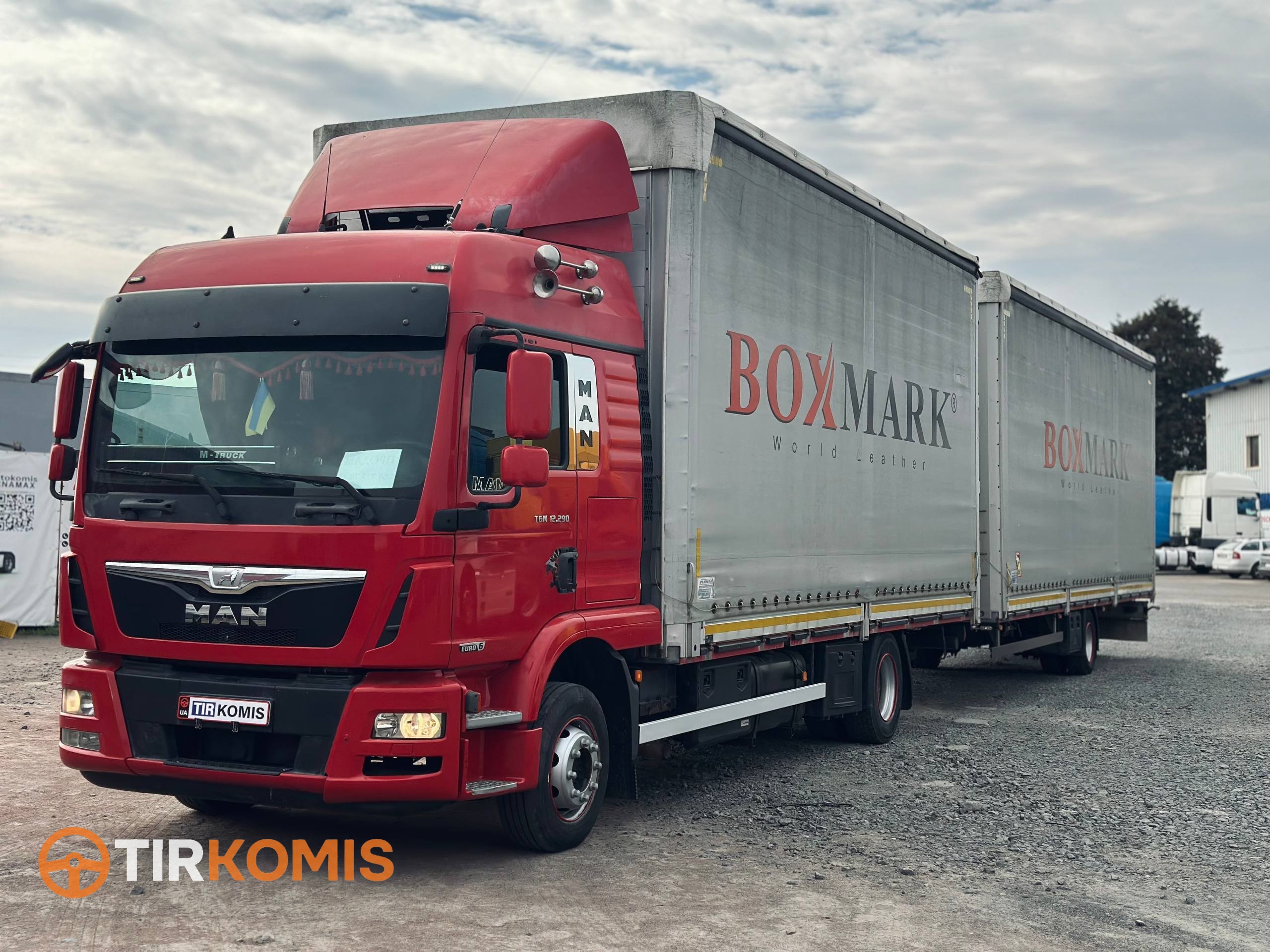 Тентований MAN TGM 12.290 + Avtotreiding